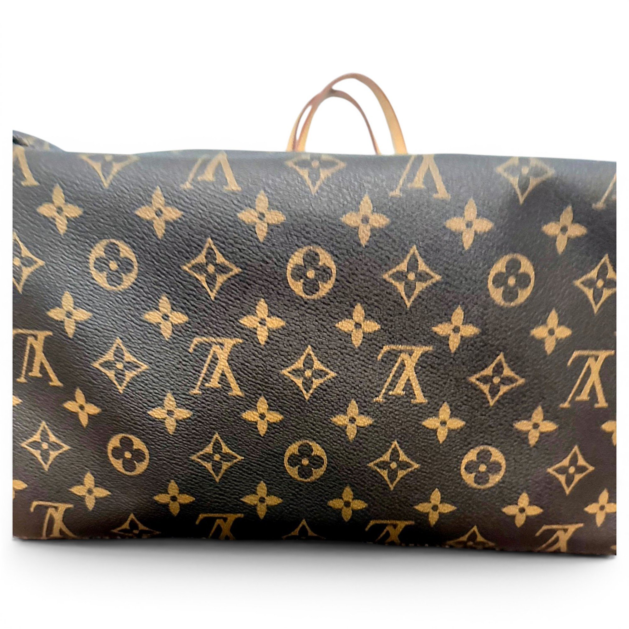 Neverfull leather tote