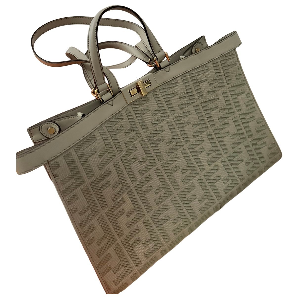 Leather tote