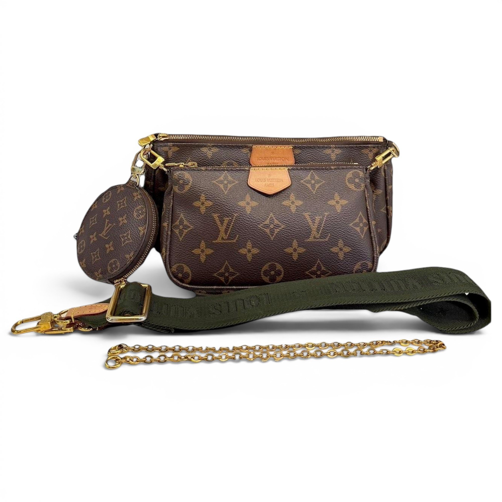 Multi Pochette Accessoires leather handbag