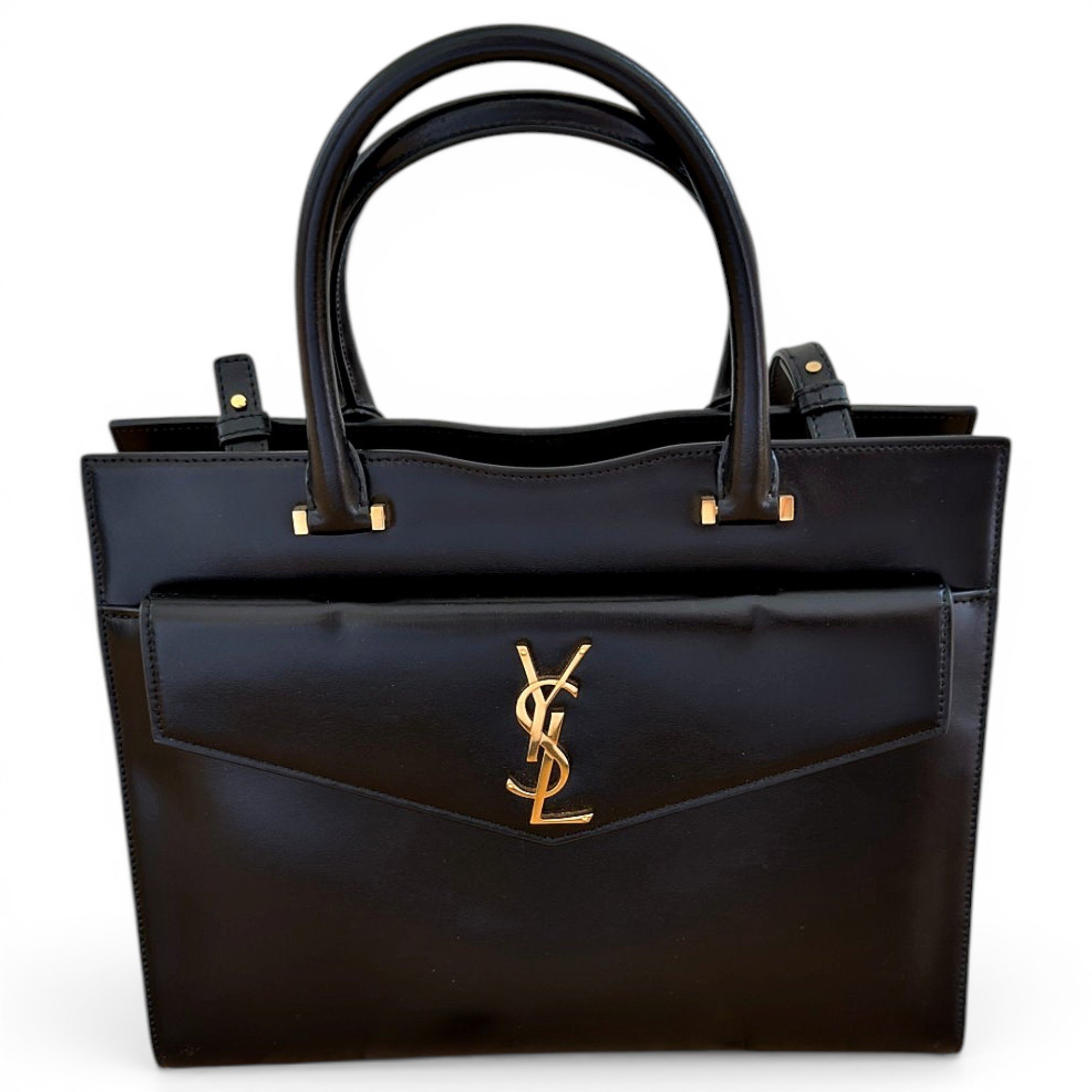 Uptown leather handbag