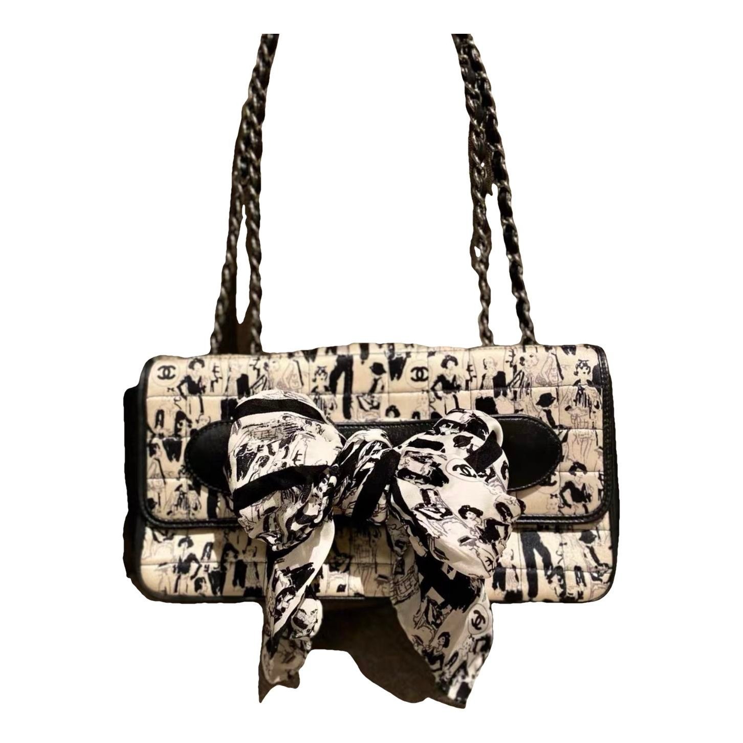 Silk handbag
