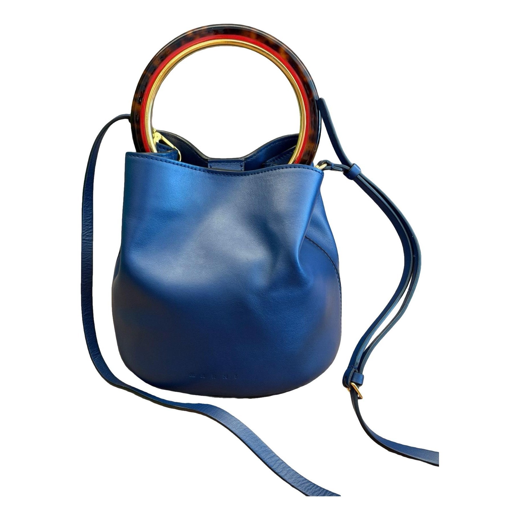 Pannier leather tote