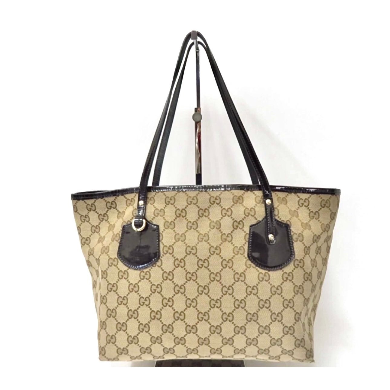 Leather tote