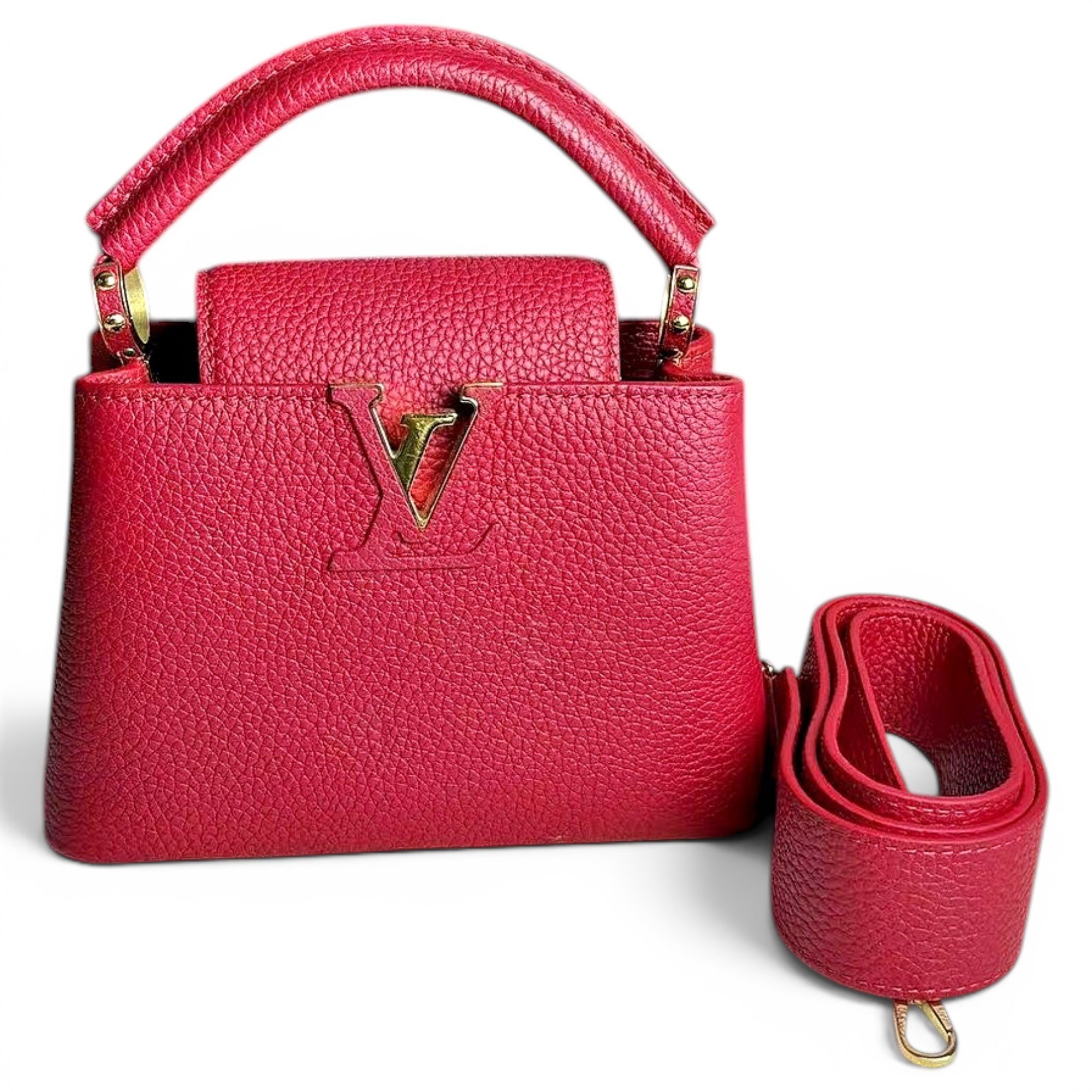 Capucines leather handbag