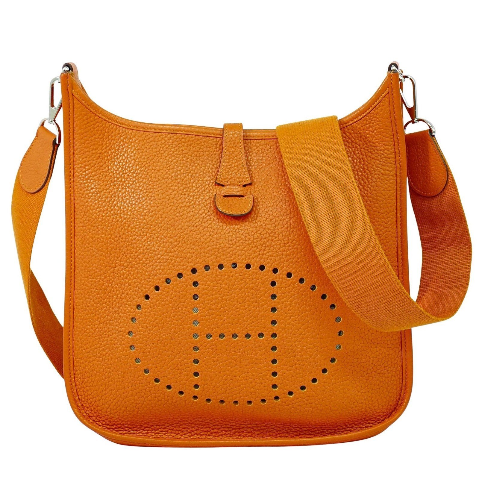 Evelyne leather handbag
