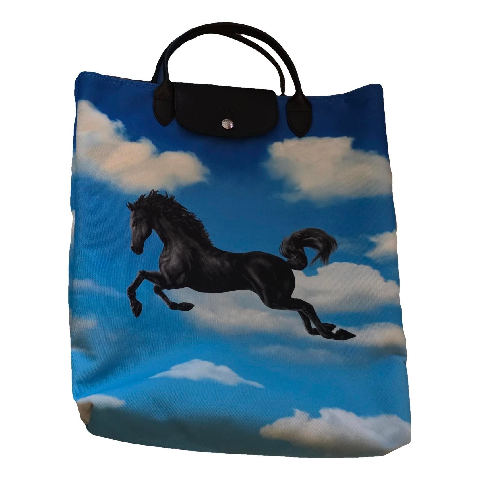Pliage leather handbag