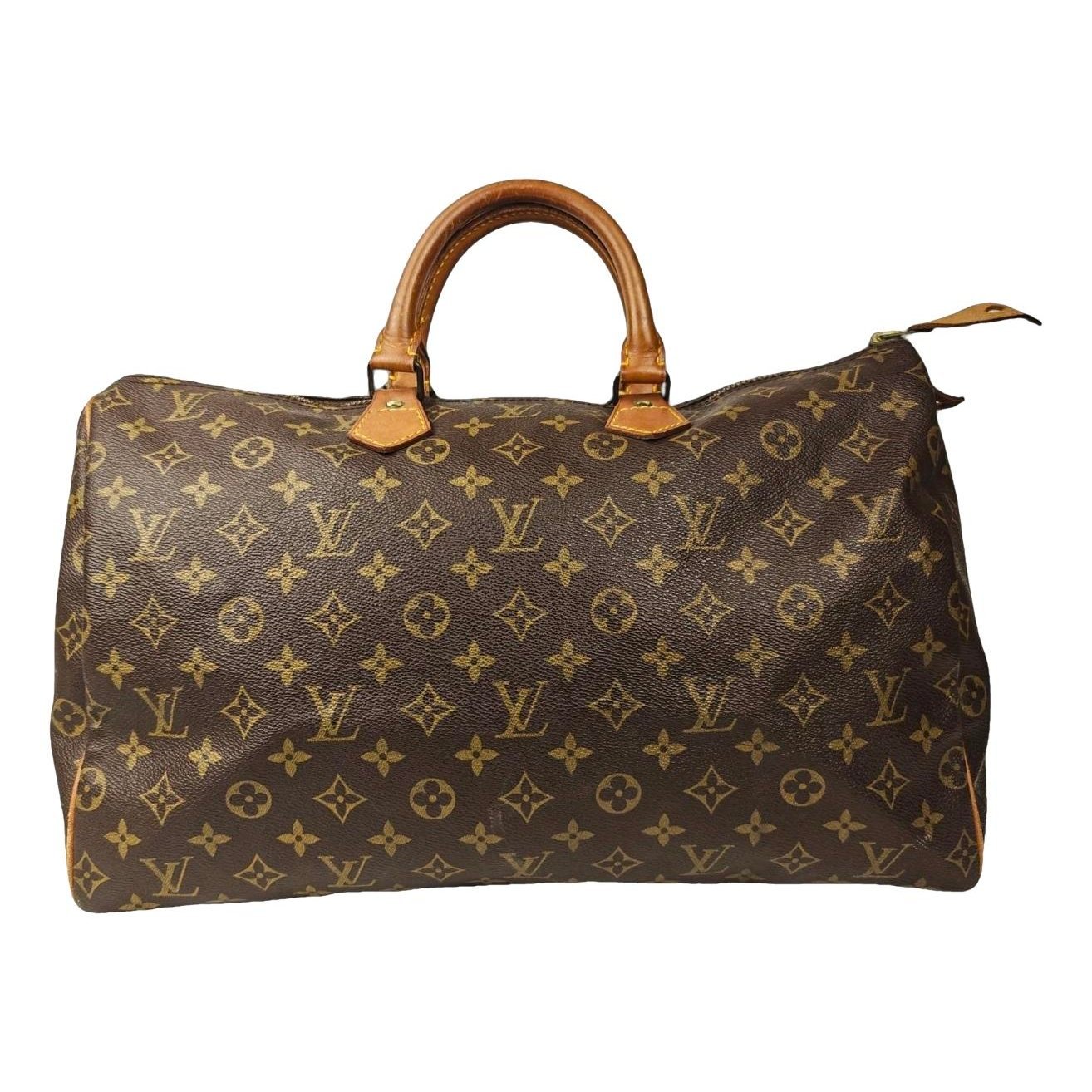Speedy leather handbag