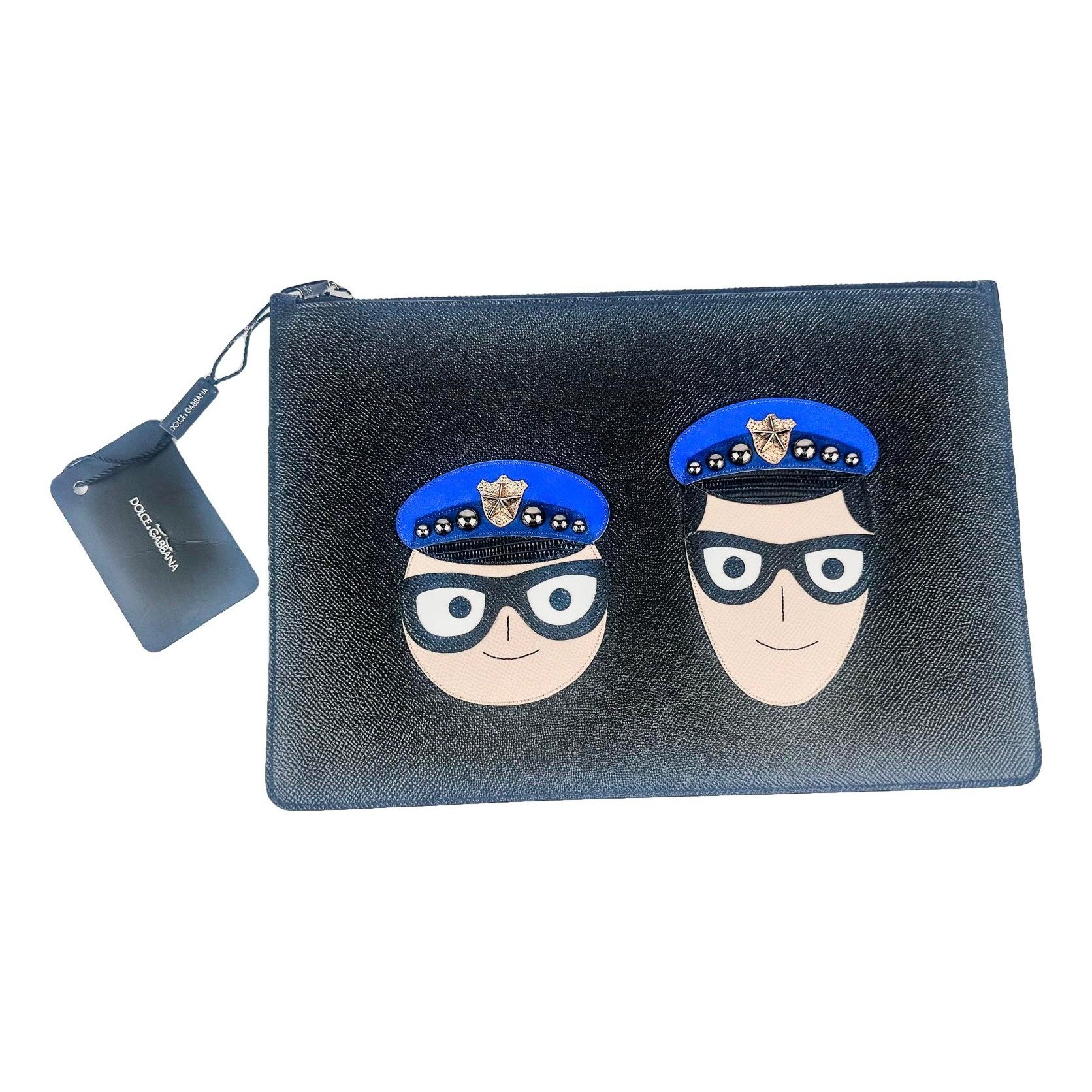 Dolce & Gabbana Leather clutch bag