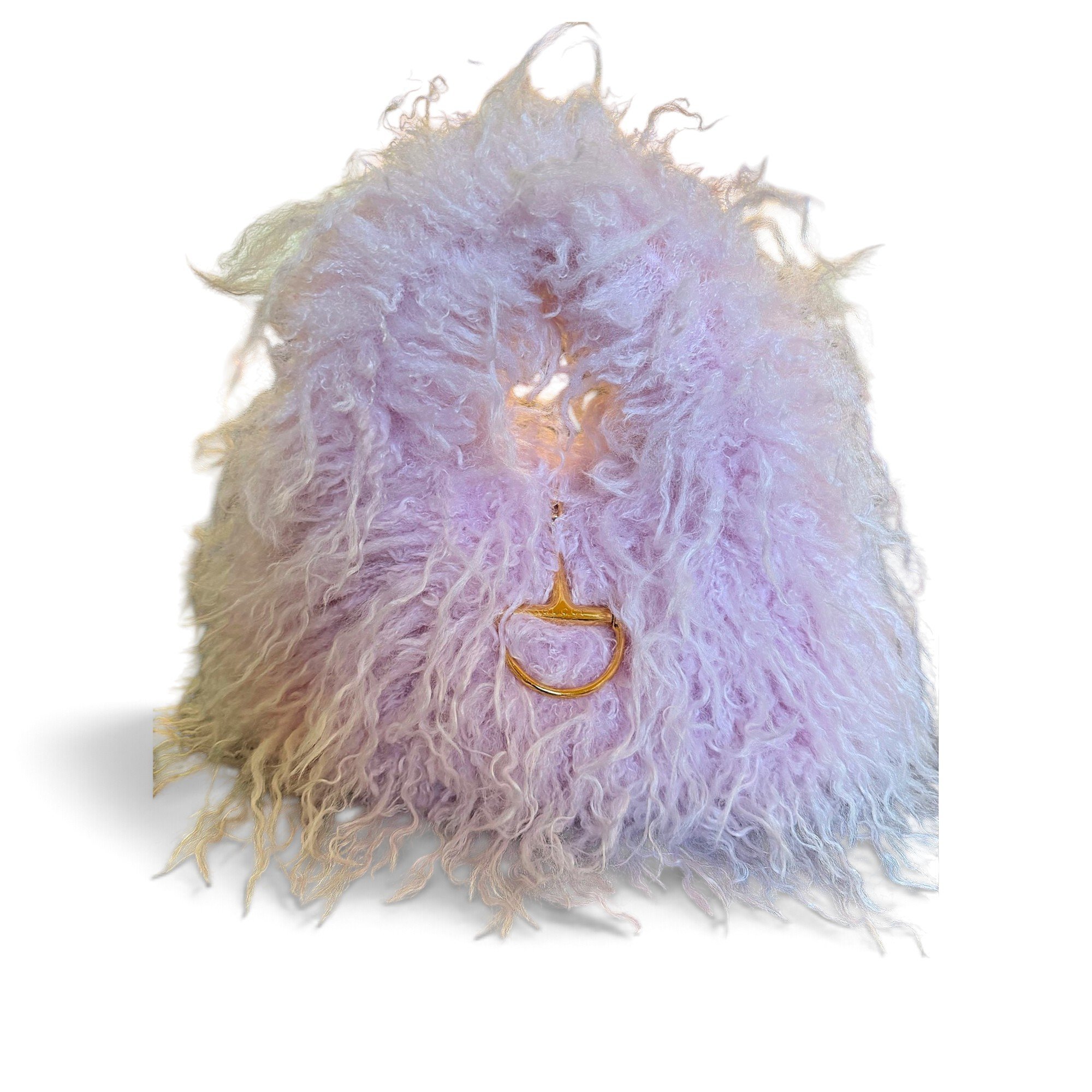 Softbit faux fur handbag