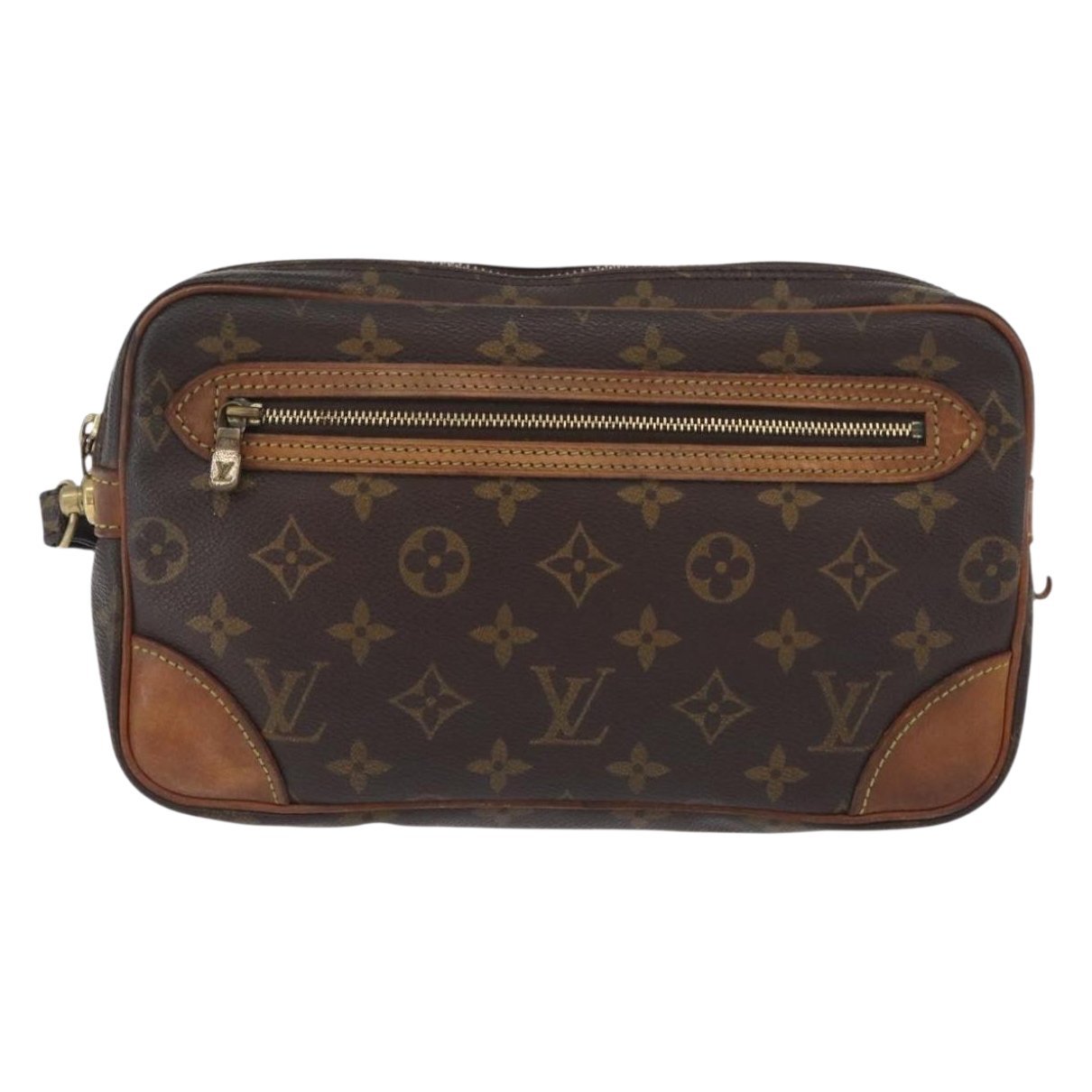 Marly Dragonne leather clutch bag
