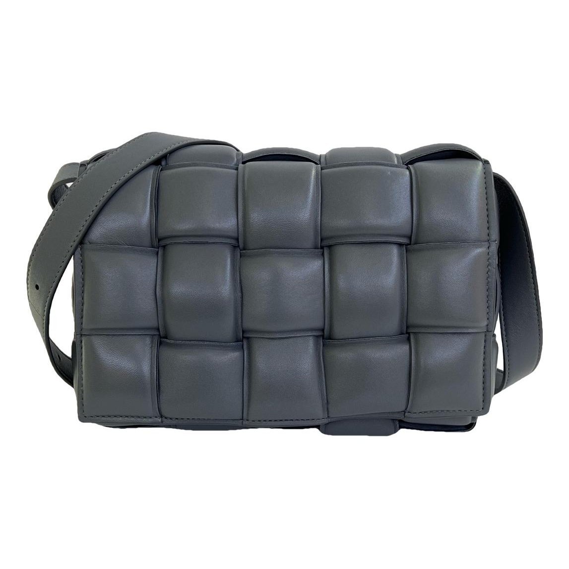 Cassette Padded leather crossbody bag