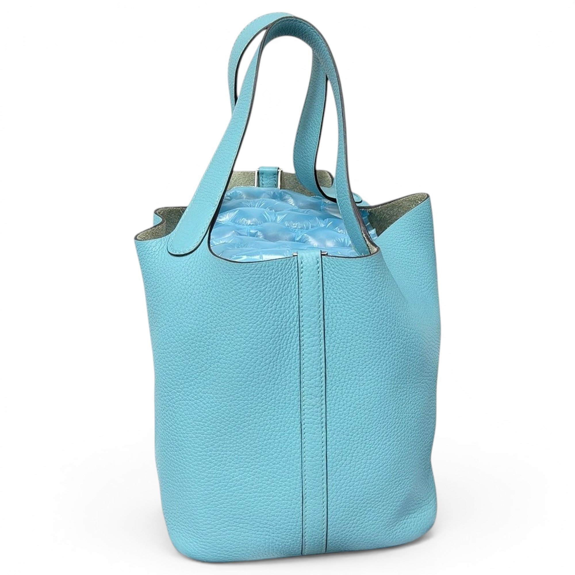 Picotin leather handbag