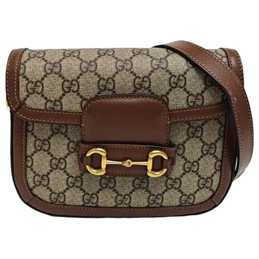 Handle Horsebit 1955 leather mini bag