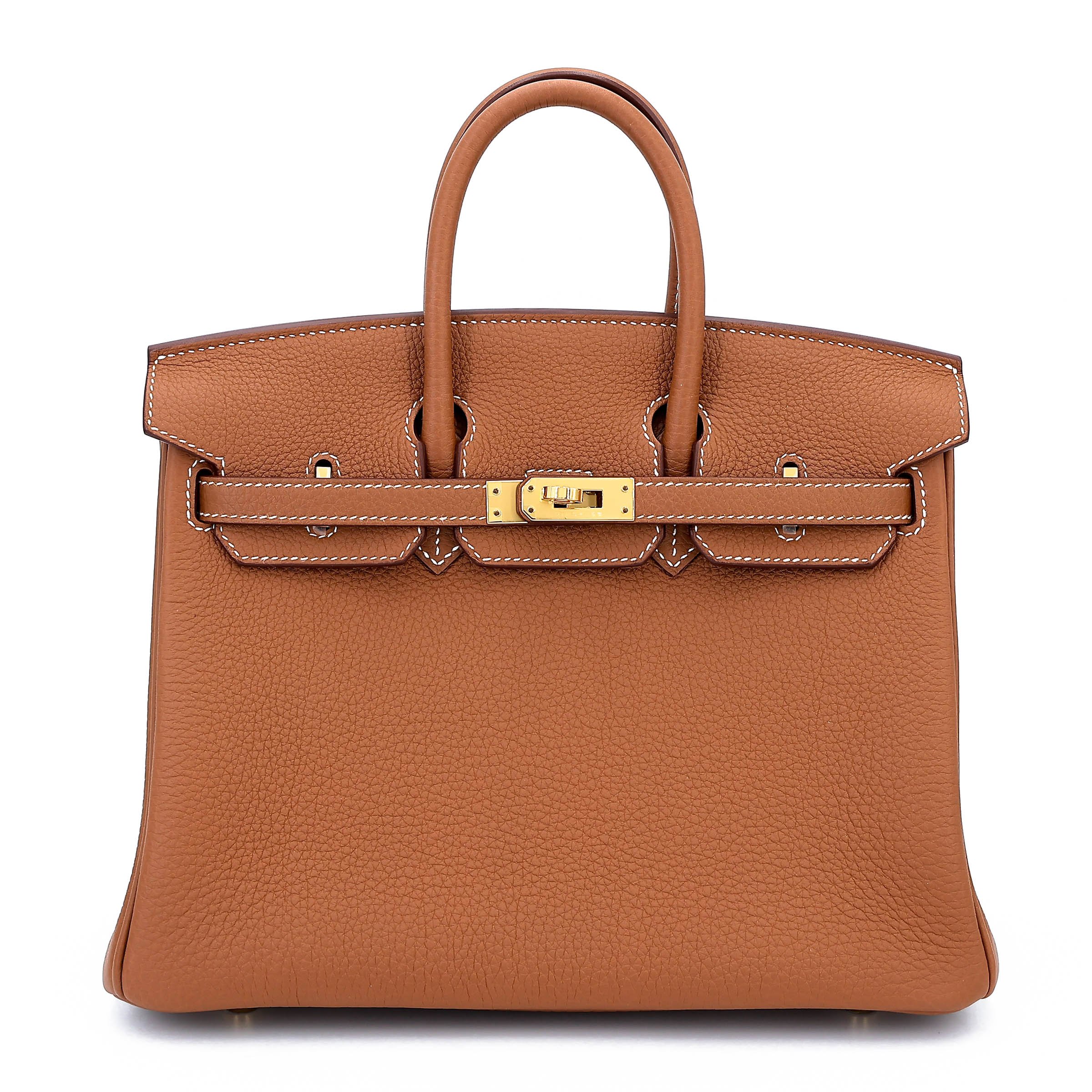 Brand New ( Rank N ) HERMÈS Birkin 25 Gold (37) Togo Gold hardware K (2025)