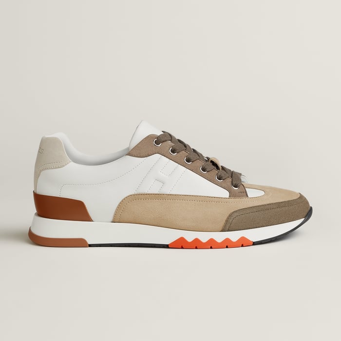 Multicolore Beige Lin Trail Sneaker