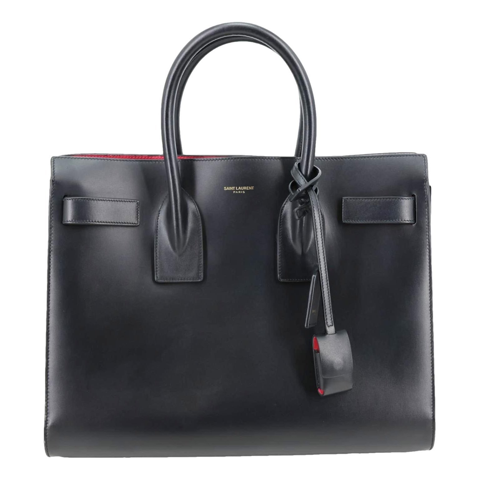 Leather tote