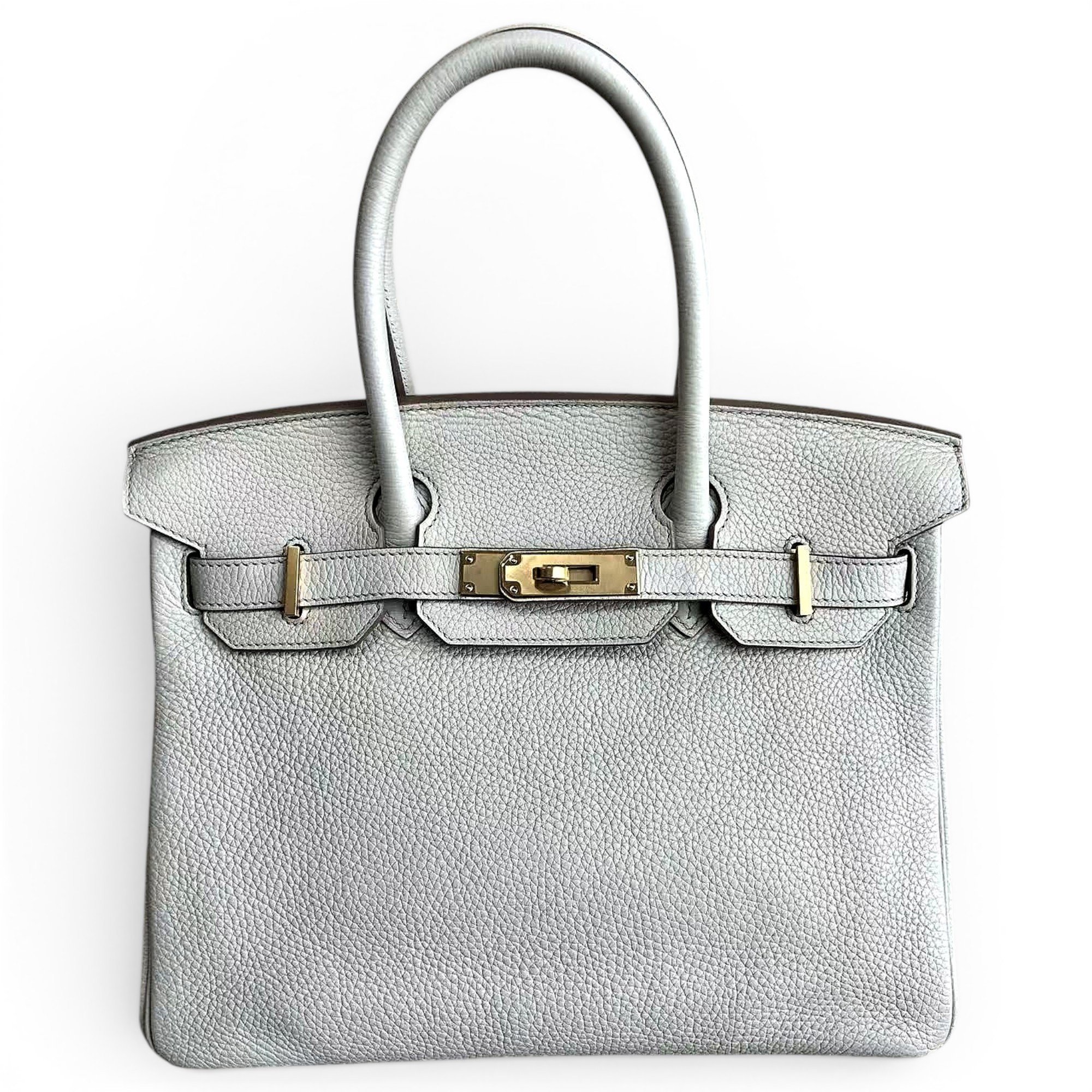 Birkin 30 leather handbag