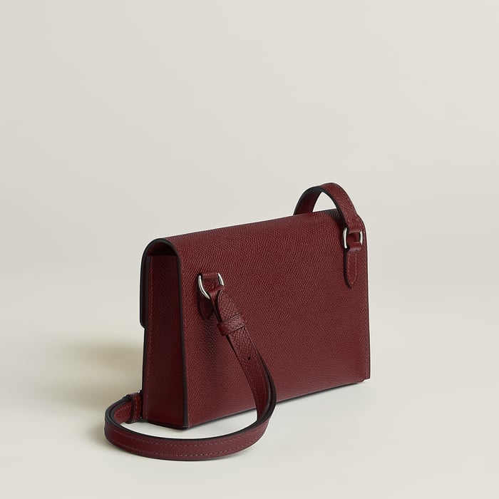 Rouge H Hermèsnap Wallet