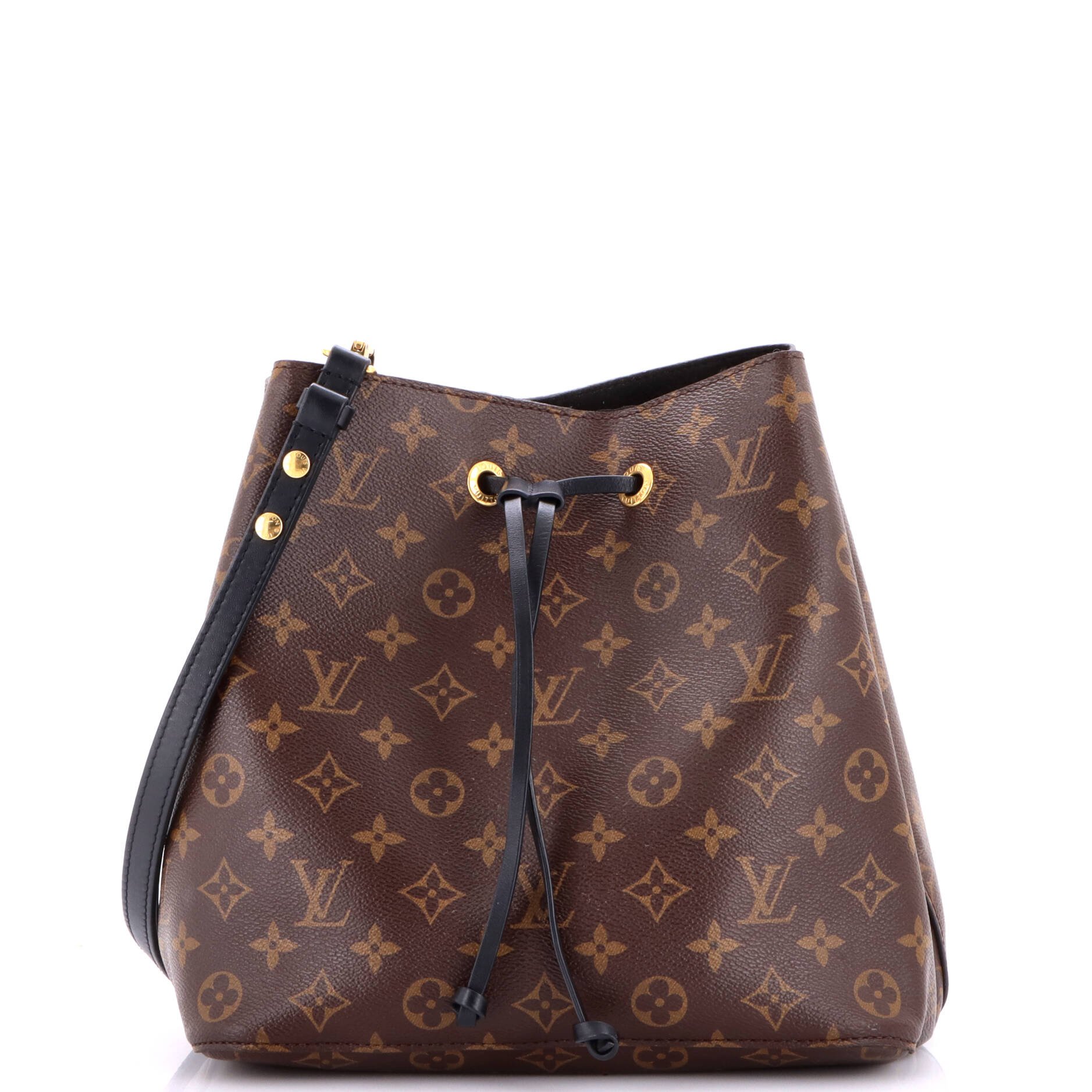 NeoNoe Handbag Monogram Canvas with Leather MM