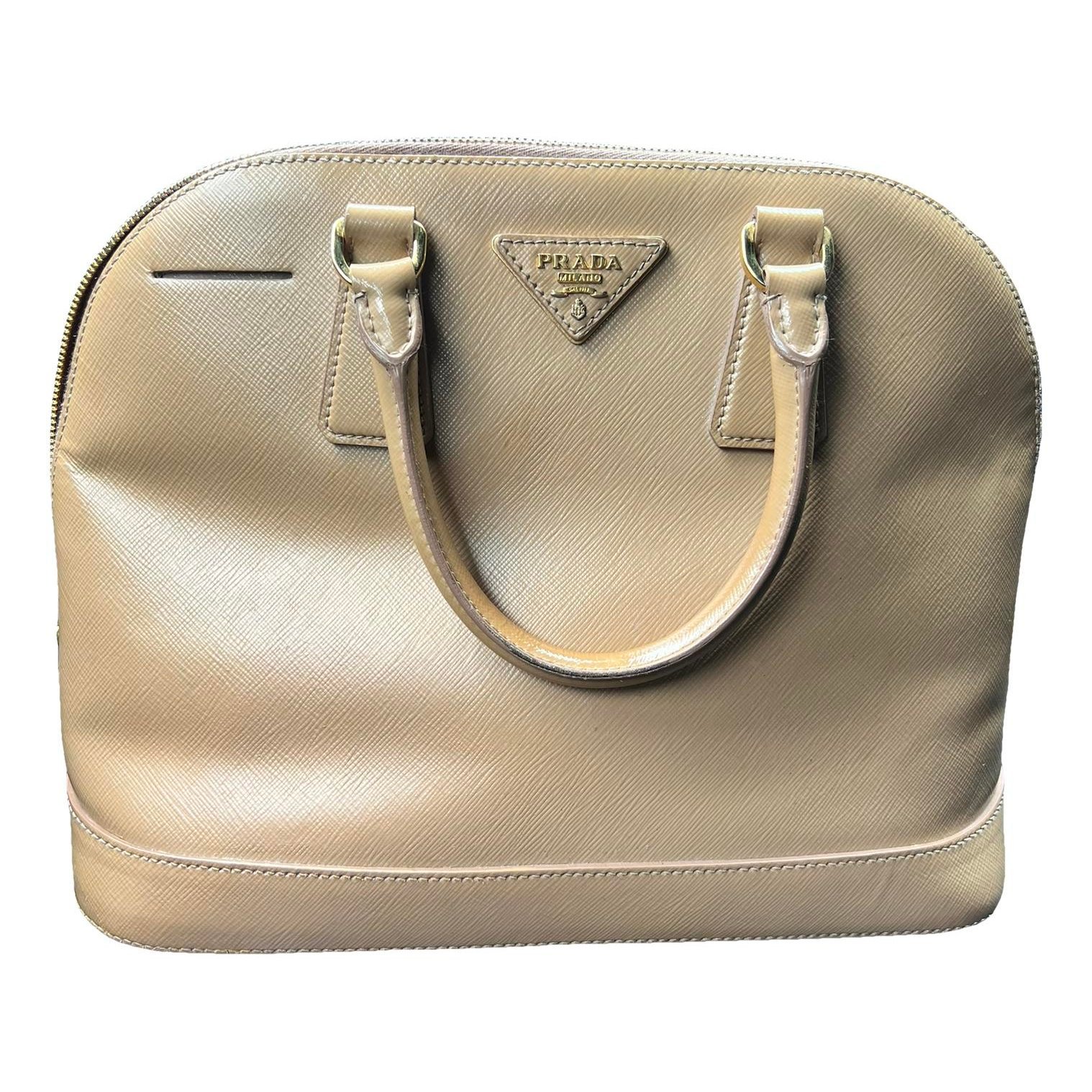 Promenade leather handbag