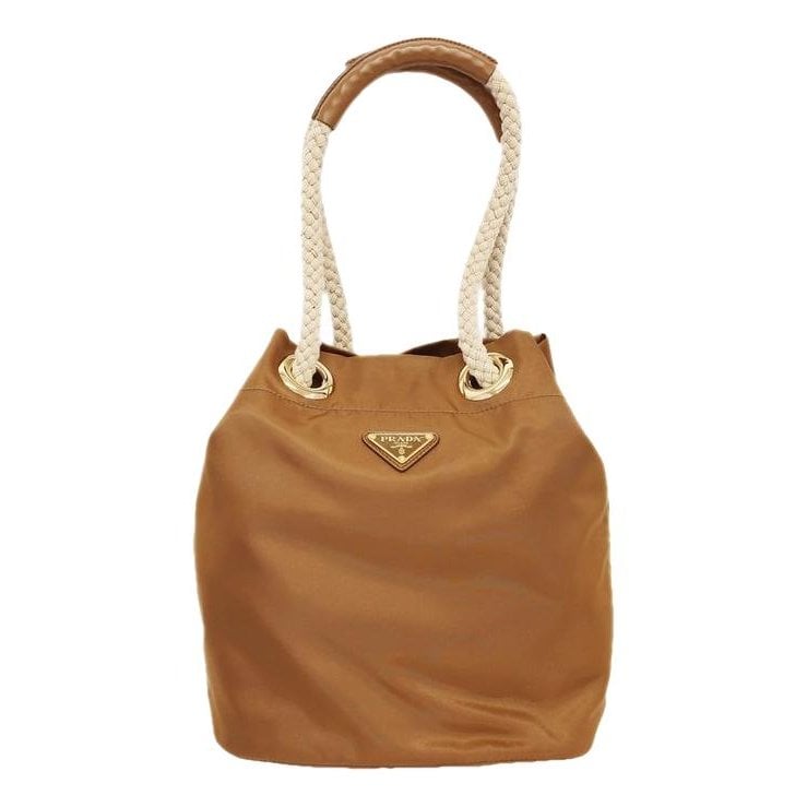 Re-Nylon leather bag