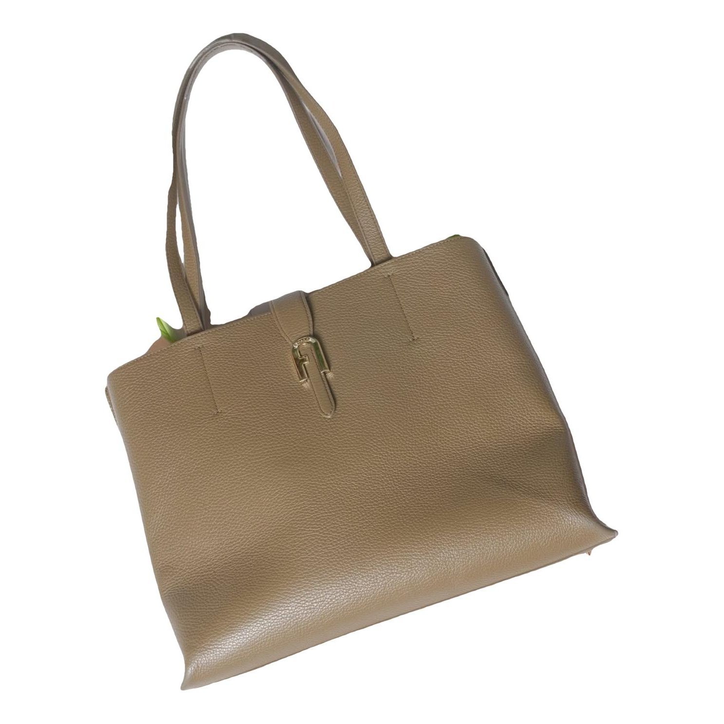 Leather tote