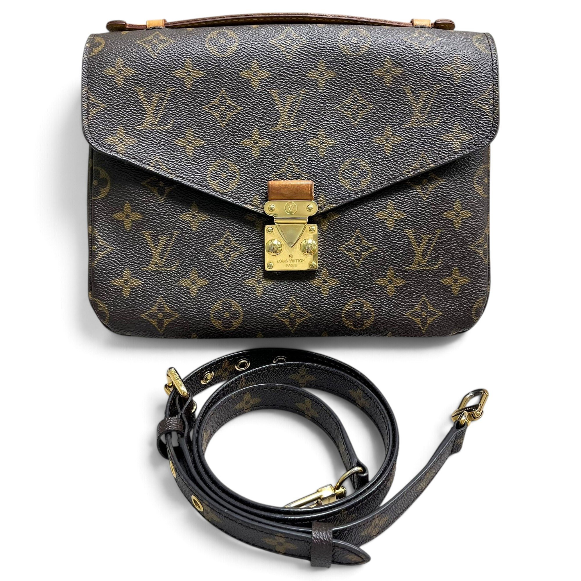 Metis leather handbag
