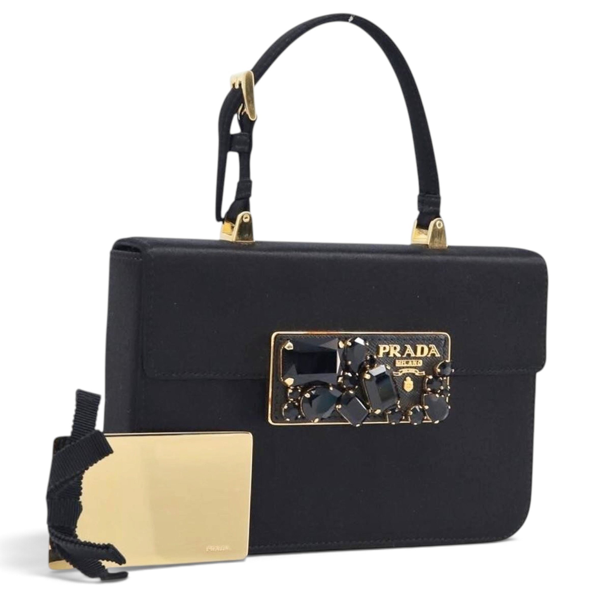 Silk handbag
