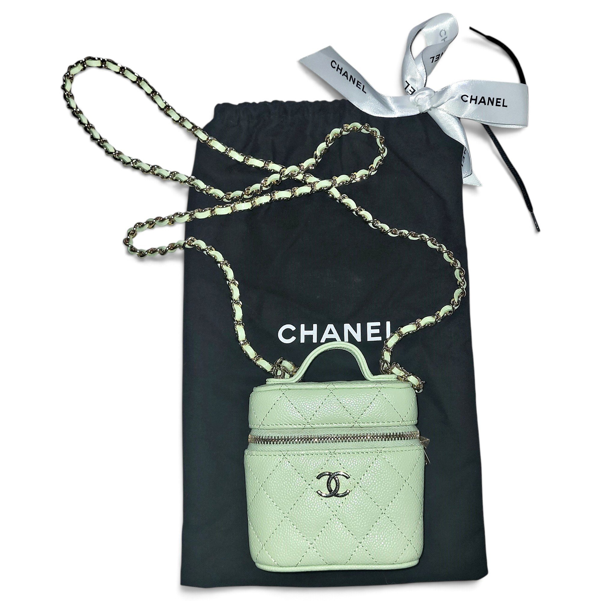 Chanel Trendy CC Vanity leather handbag