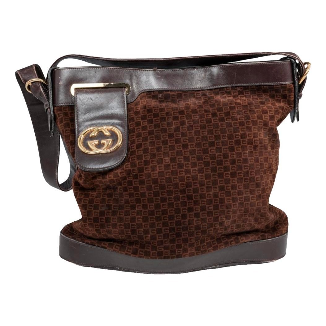 Velvet handbag
