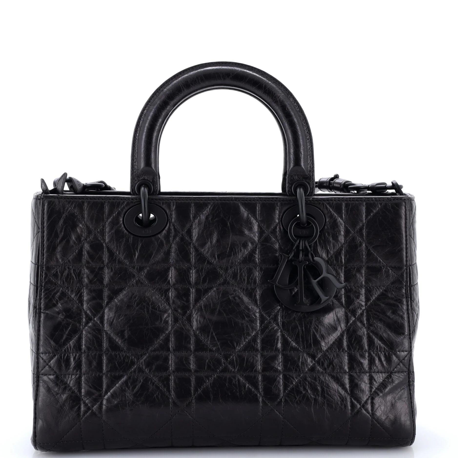 Leather tote