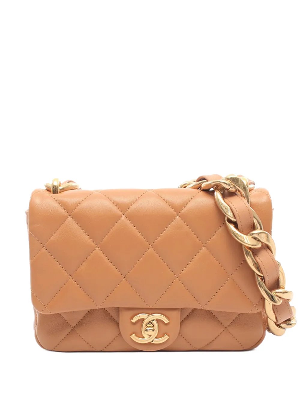 2021-2026 Small Quilted Lambskin Funky Town Flap shoulder bag