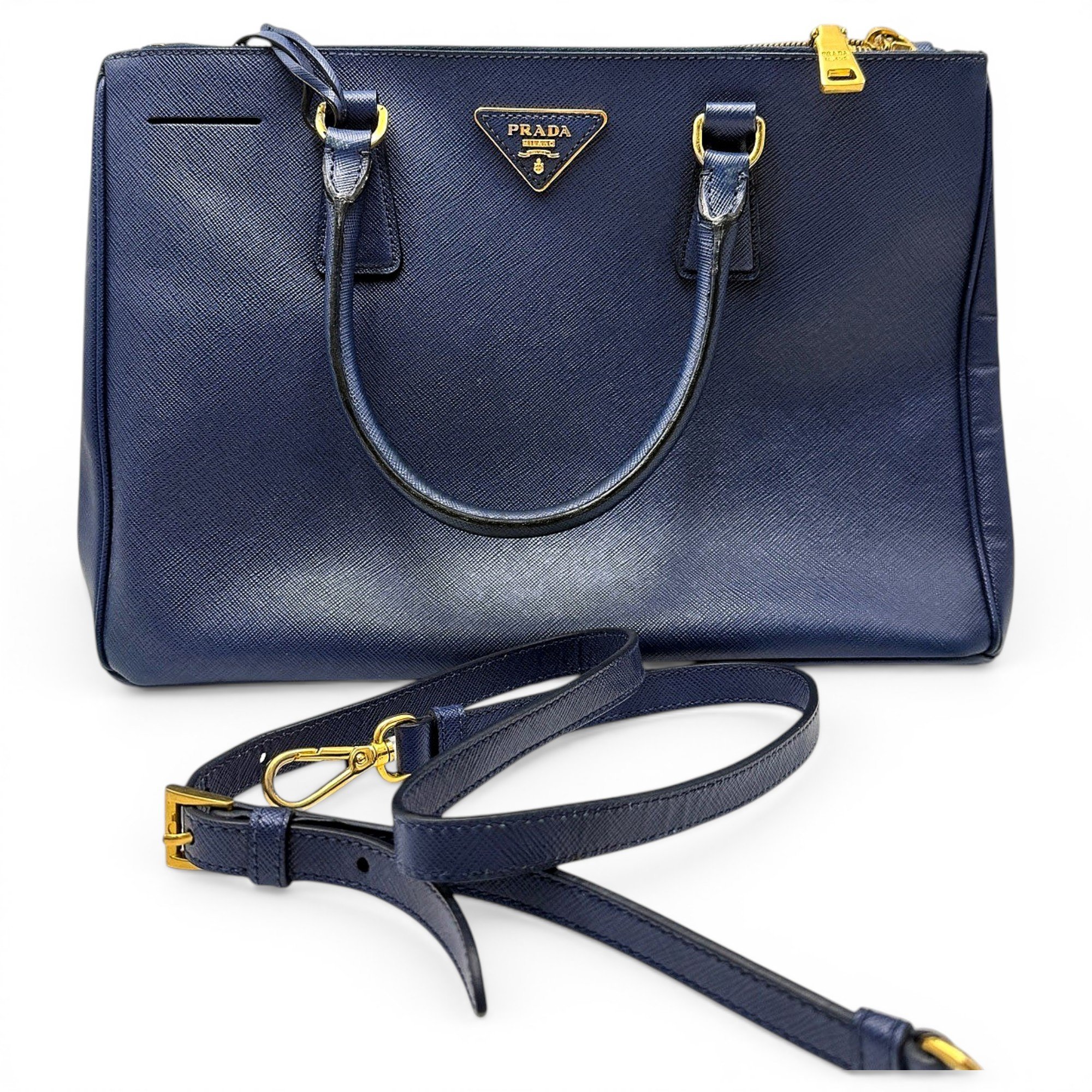 Galleria leather handbag