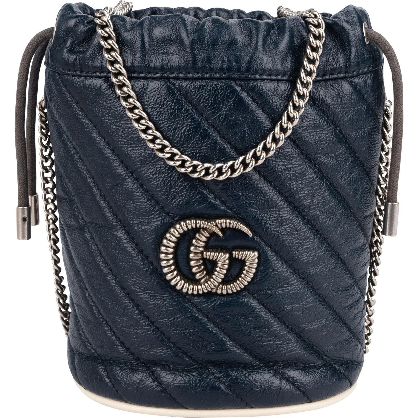 GG Marmont Bucket leather crossbody bag