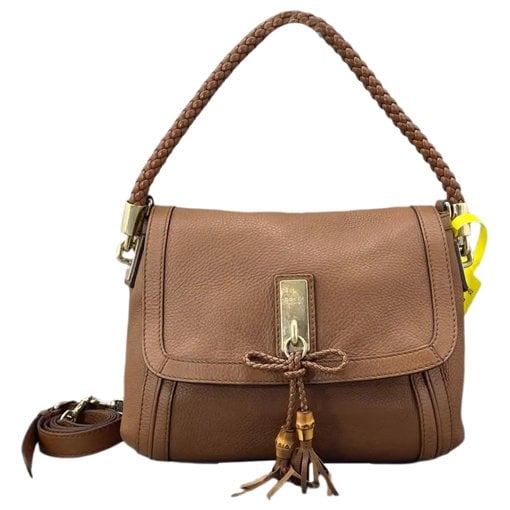 Leather crossbody bag