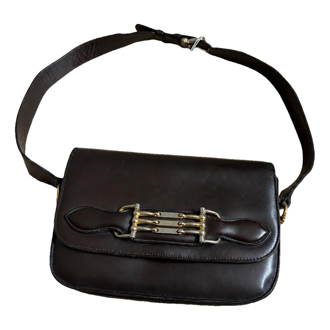 Leather crossbody bag