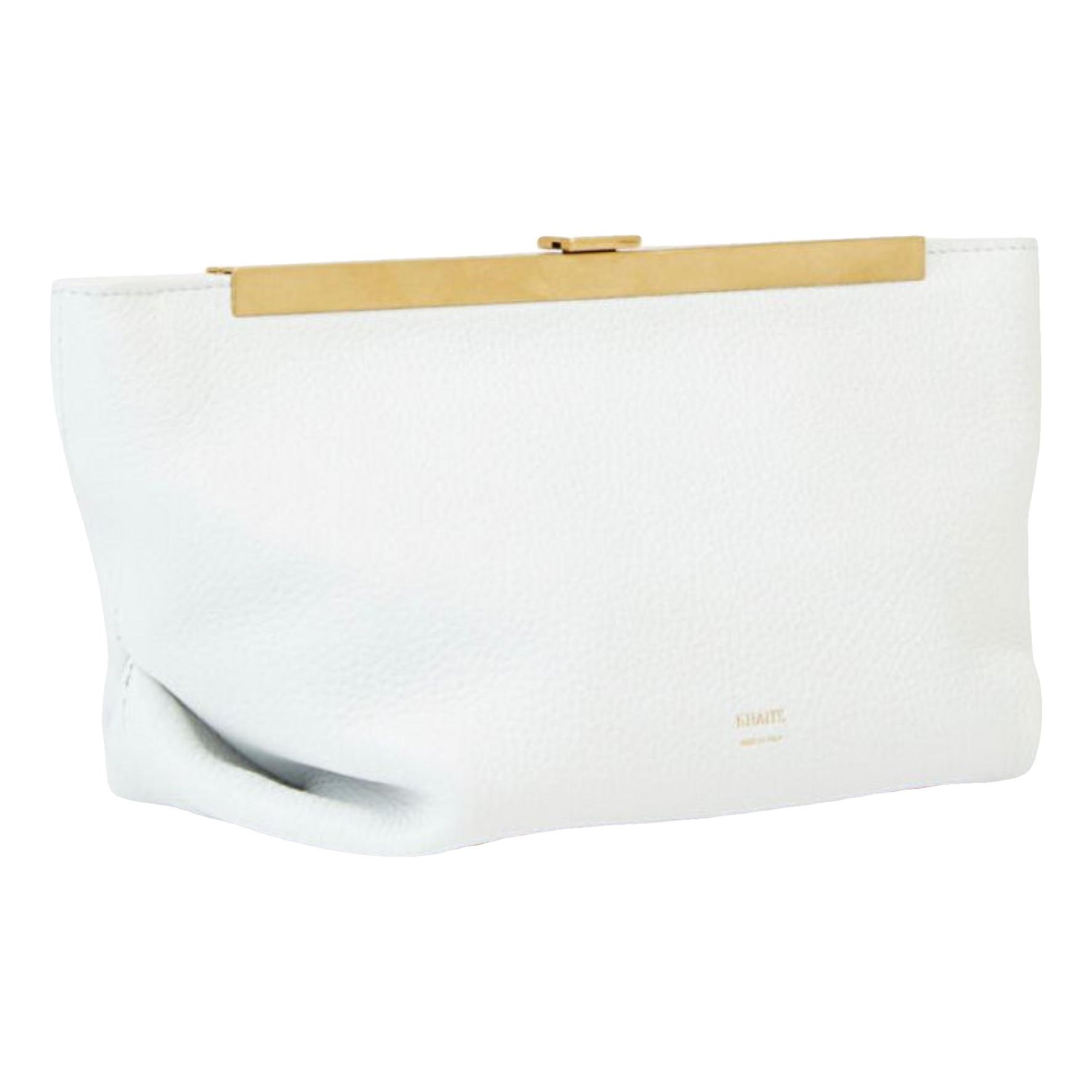 Khaite Leather clutch bag