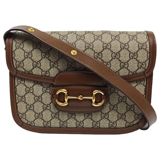Handle Horsebit 1955 leather crossbody bag