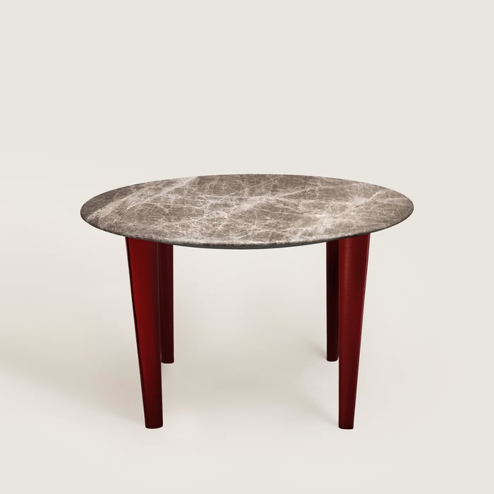 Rouge H Table Ronde Métiers
