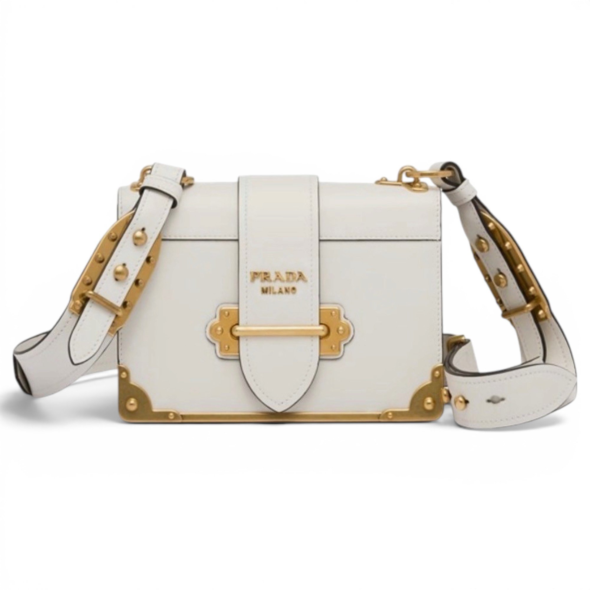 Cahier leather handbag