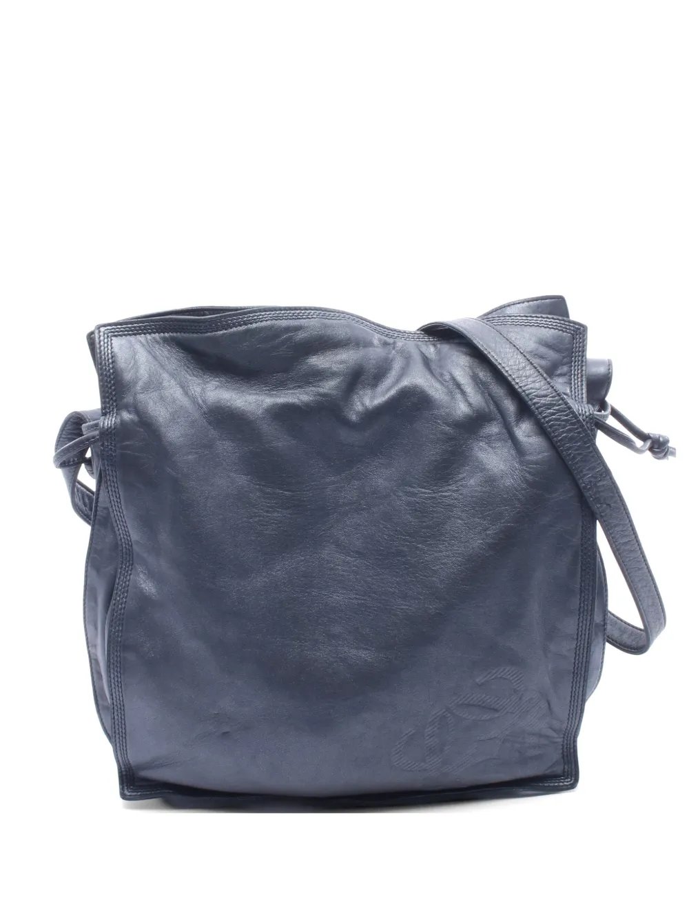 2000s Anagram leather shoulder bag