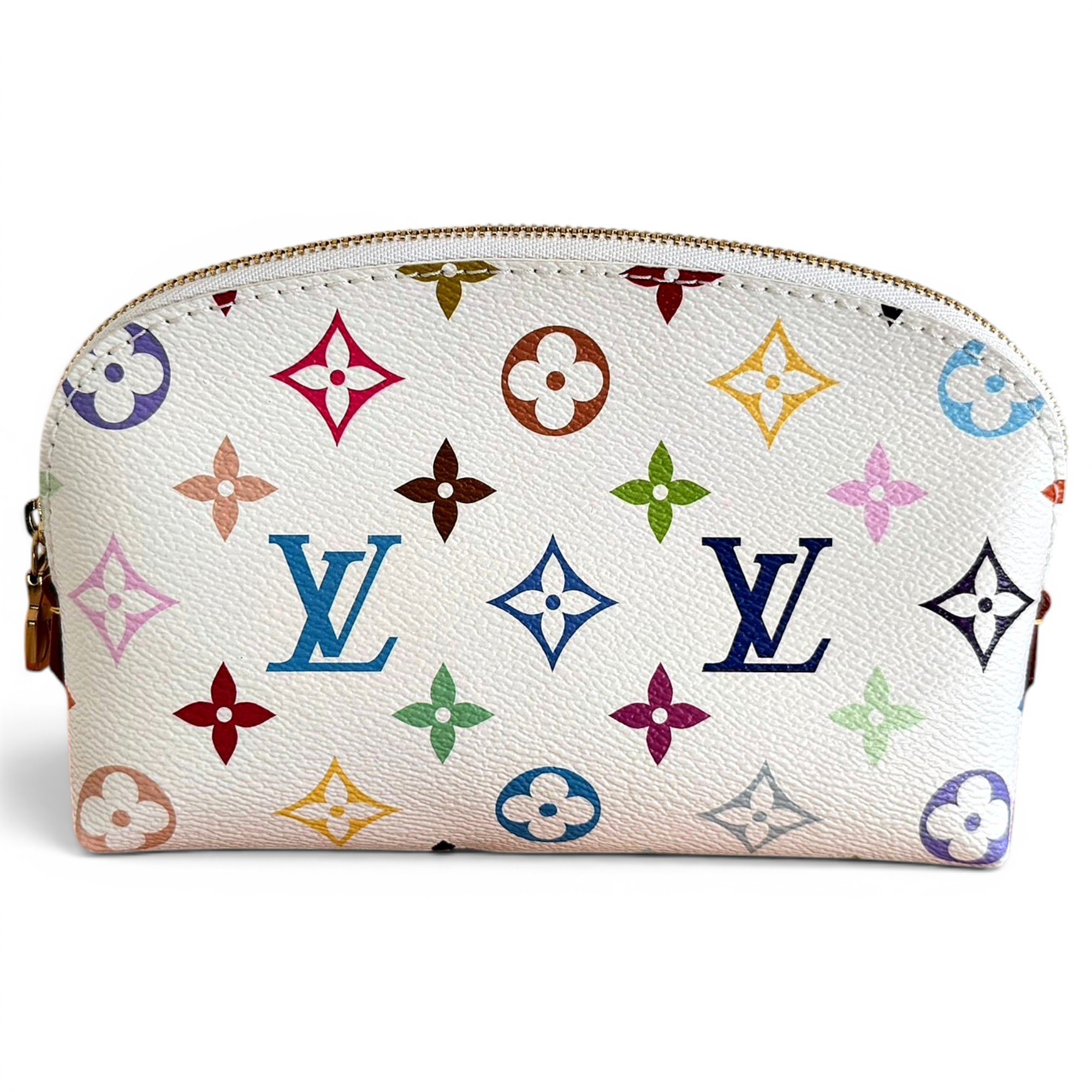 Moon pochette leather clutch bag