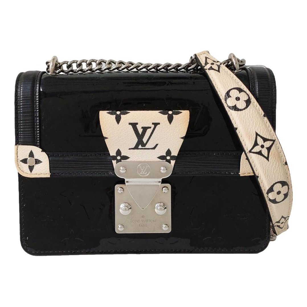 LV Wynwood patent leather handbag