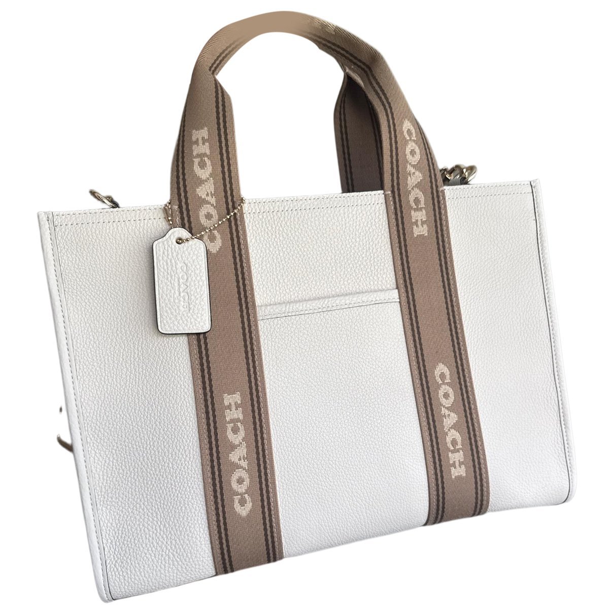 Leather tote