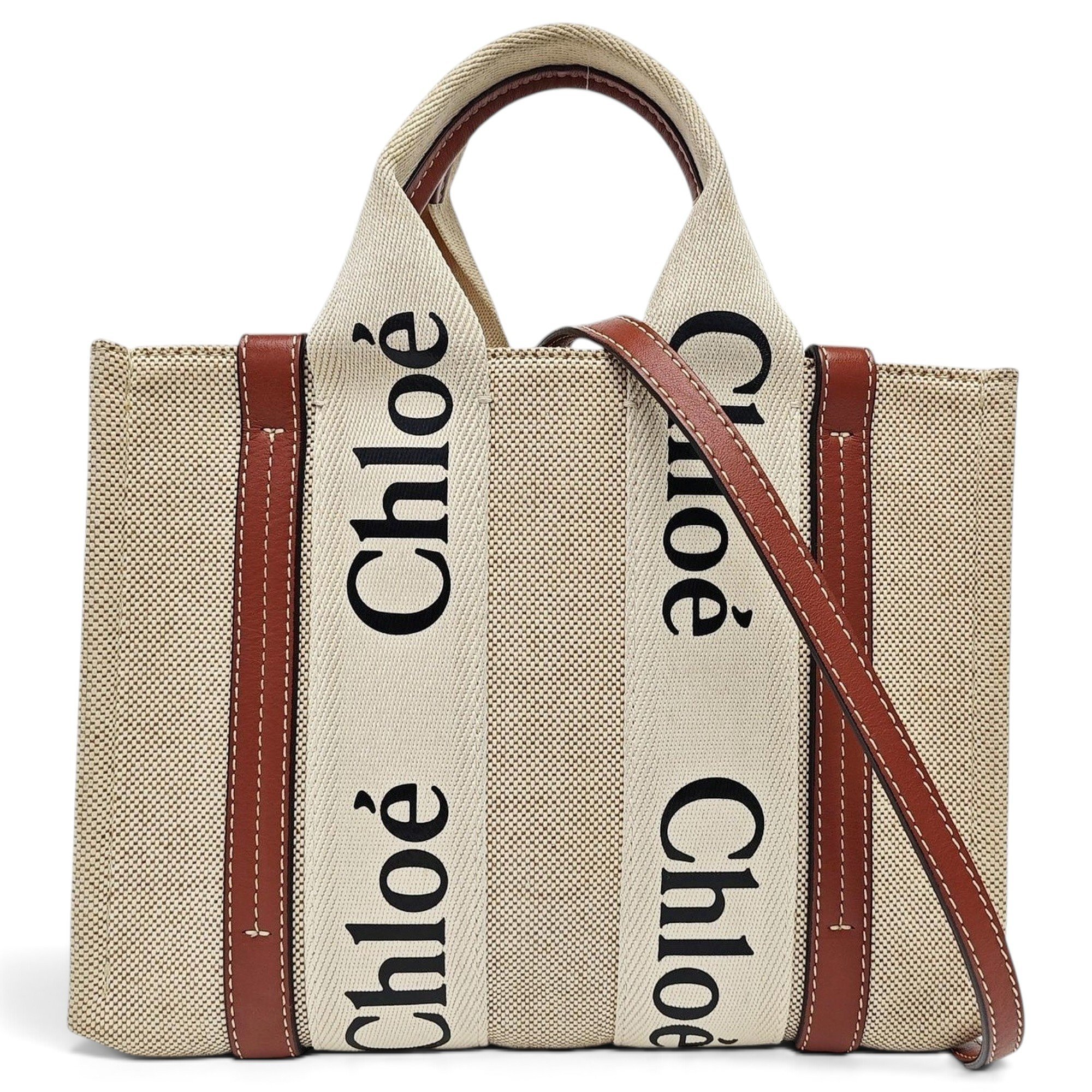 Woody cloth handbag