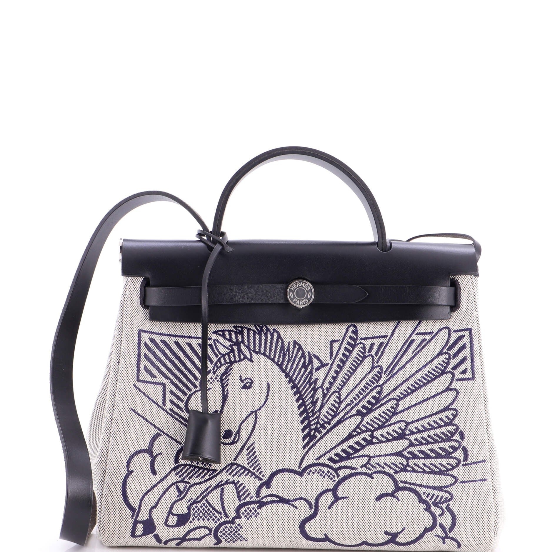 Herbag Zip Pegase Pop Toile and Leather 31