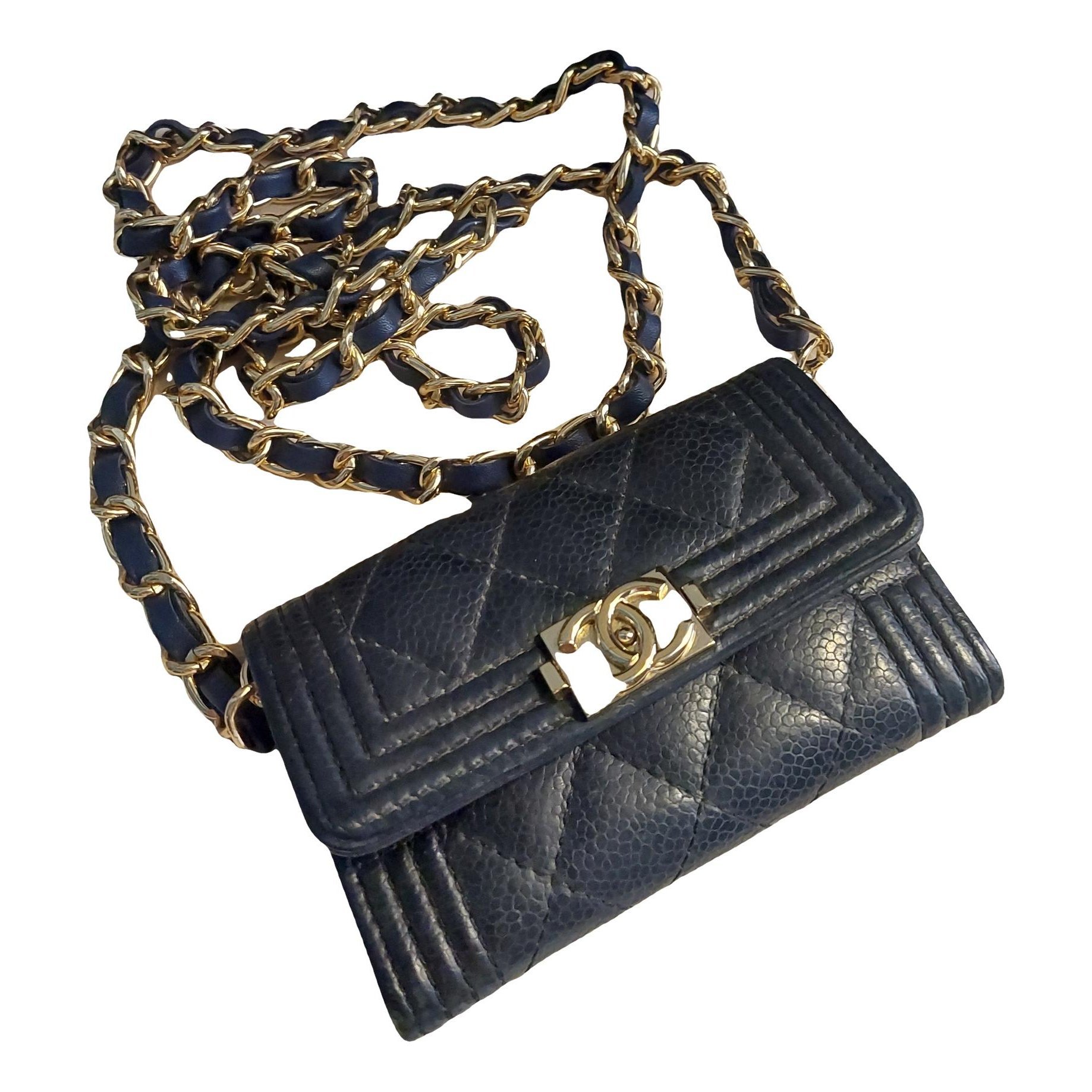 Leather crossbody bag