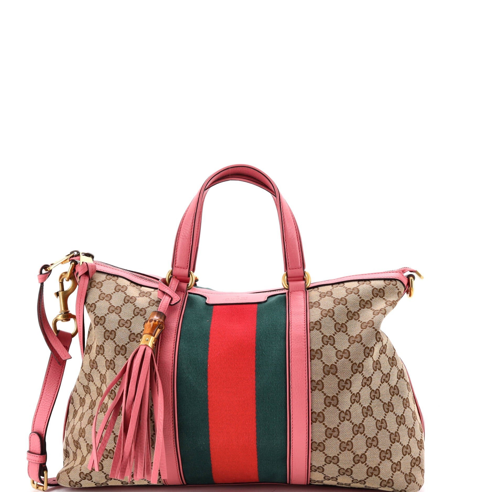Leather tote