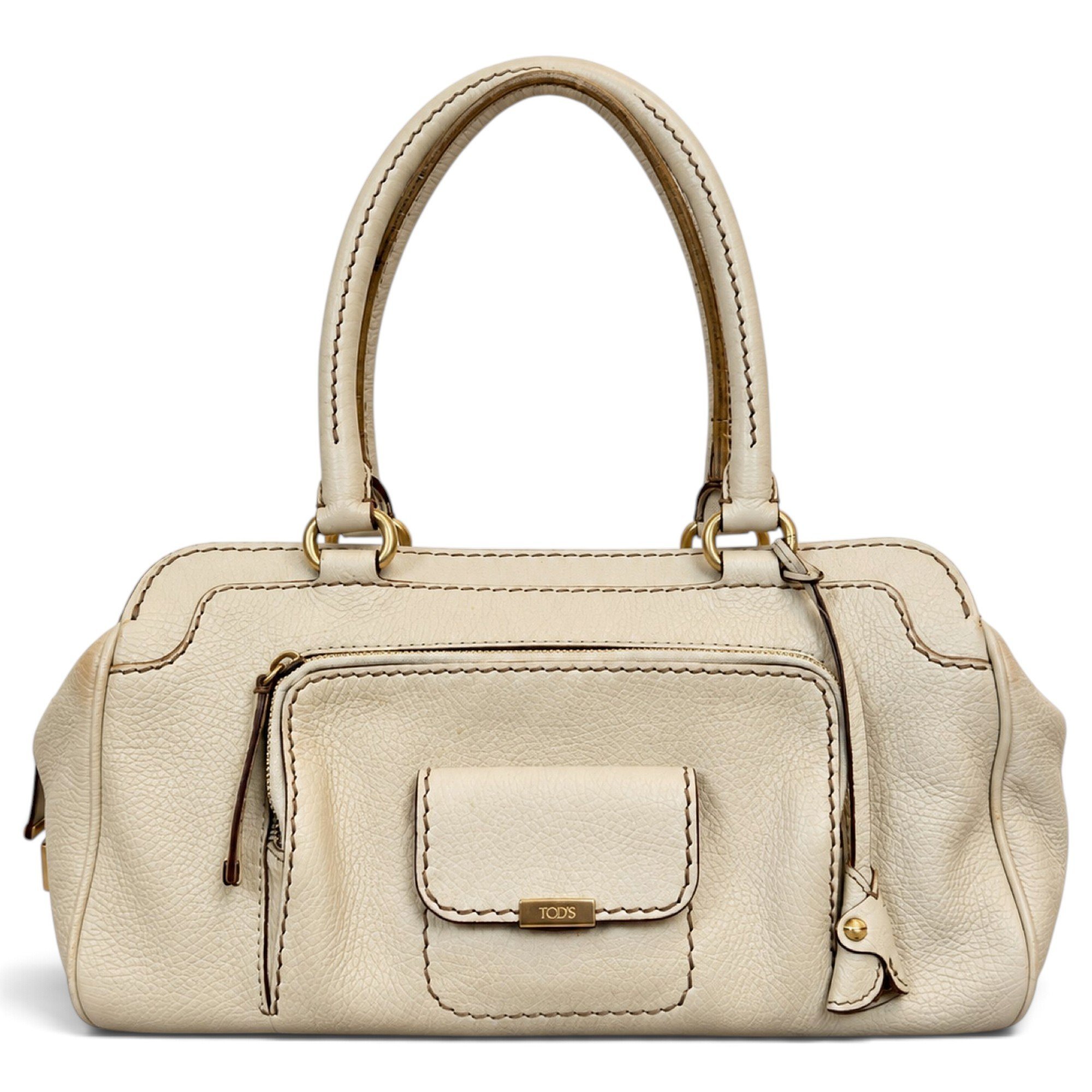 Leather handbag