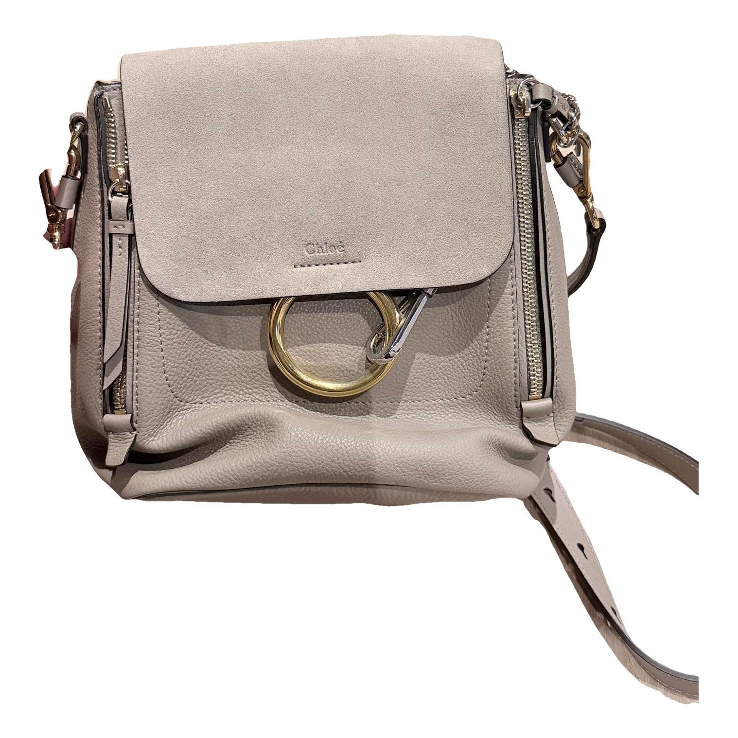 Faye leather backpack
